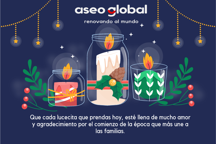 aseo_global's tweet photo. Feliz día de las velitas por parte de la familia Aseo Global 💙❤️ https://t.co/Je7FUYFY4U