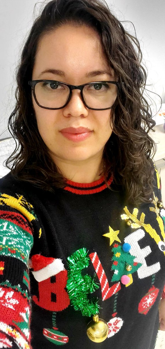 MsVillanuevaB's tweet photo. Ugly Swater Day #DallasISDHoliday @BurnetAllStars https://t.co/SGAUaB6nr4