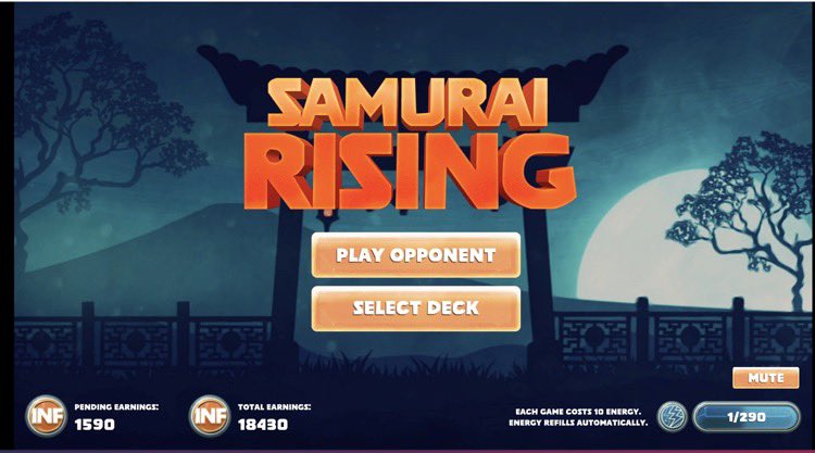 marcoselorio7's tweet photo. With only eight cards, I am getting the hang of Samurai Rising. Now if only I can get a hold of that rare 10 x V card.
@risingsuntoken Xmas present? 😆
Check my stats. Let’s roll it out. 💯
#risingsun #samurairising #cryptogamingunited @CryptoGamingUtd https://t.co/g7Owc7GW8n