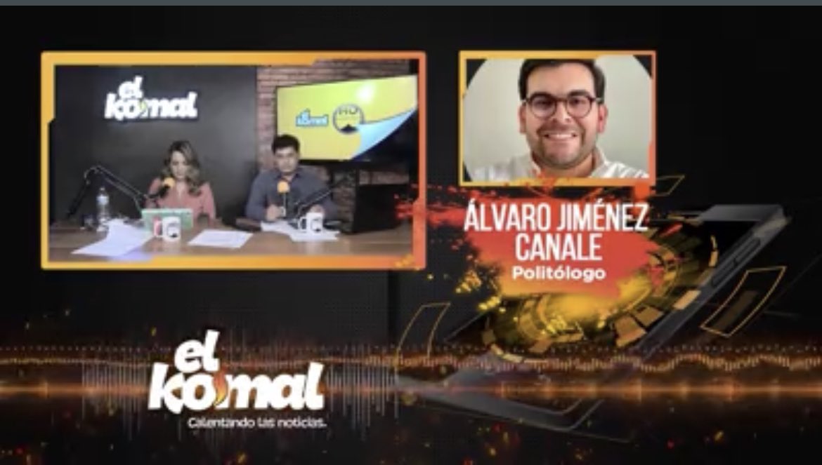 komaleros's tweet photo. 📡”El encargado de procurar la justicia esta metido en un lío”.“Quienes han encabezado la Unidad de Inteligencia Financiera le han dado mas un indole politico que una capacidad técnica” @ajimenezcanale en #ElKomal 🔥 https://t.co/9vGJXU1R0f