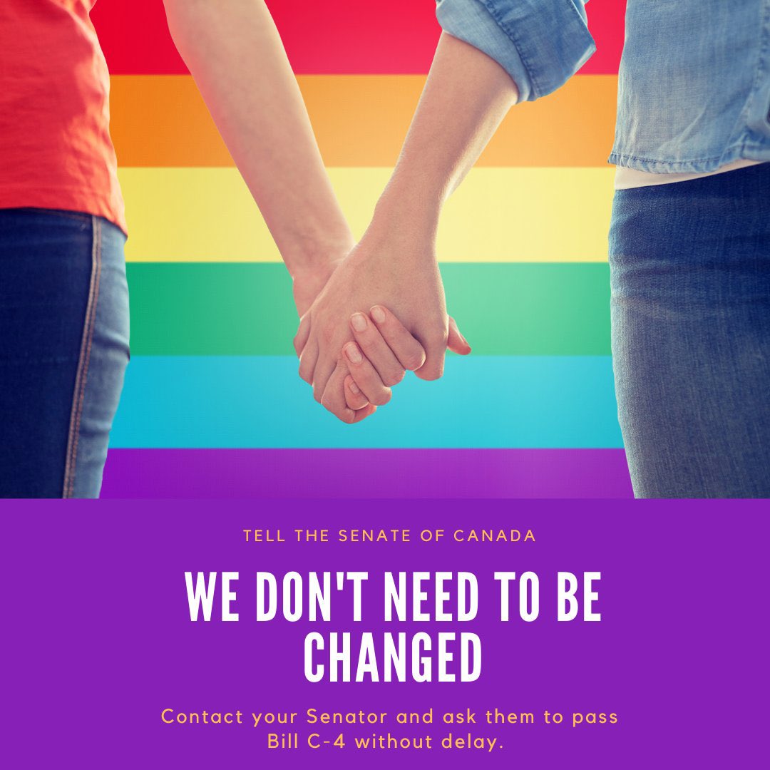 You spoke. They listened. A victory for human rights that will be heard around the world! #cdnpoli #LGBTQ2