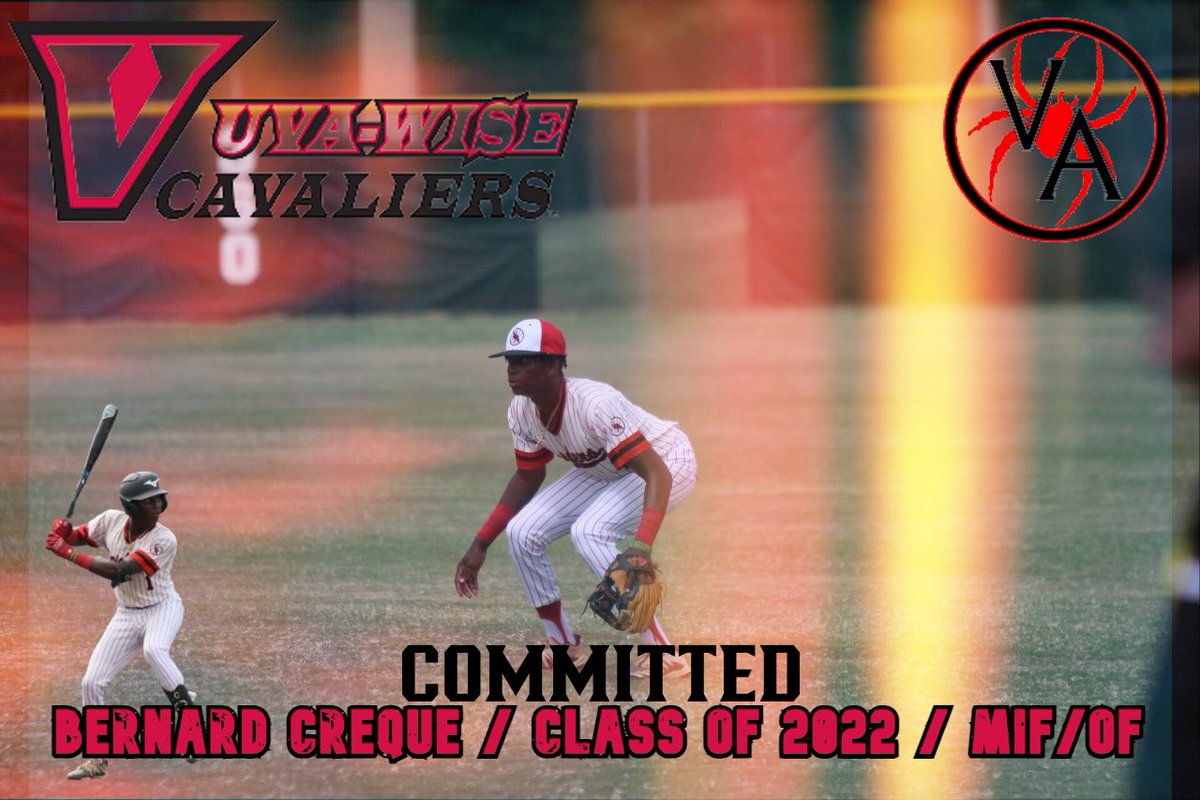 Congratulations to Class of 2022 MIF Bernard Creque on his commitment to continue his academic and athletic career at UVA-Wise. 

@PBRVirginiaDC <a href="/costa2226/">Brandon Costa</a> <a href="/Bill_Steven37/">Bill Steven</a> <a href="/BernardCreque/">Bernard Creque</a>