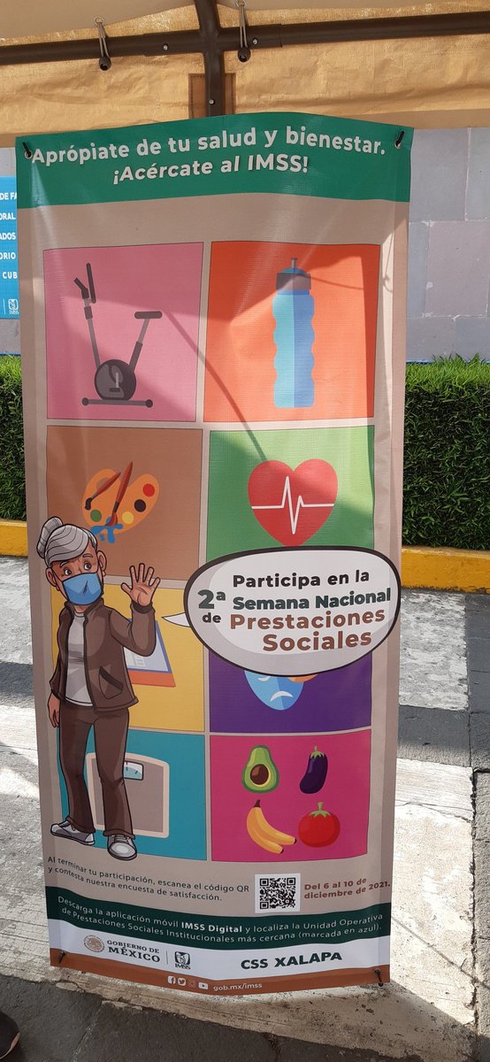 Patysanz10's tweet photo. 2° Semana De Prestaciones Sociales te invita a los Cursos y Talleres del Centro de Seguridad Social Xalapa https://t.co/RqFHHJdc0o