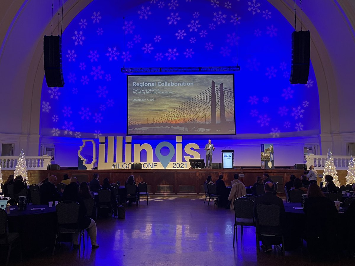 Our last keynote today focuses on regional collaboration, led by destination strategist, @dest_strategist. #ILGOVCONF21