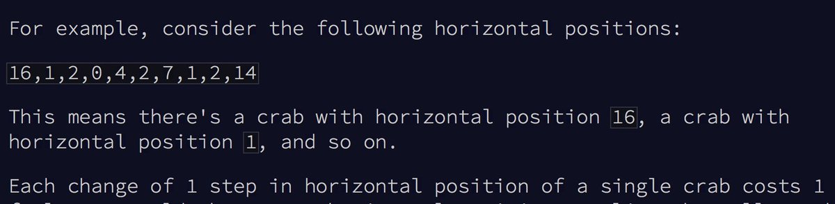 kasia_kozdon's tweet image. Just looked at #AOC2021 day 7 puzzle (bit.ly/3EDuAaQ) about aligning crabs with your submarine... Hello spike train distance calculation in disguise! #spikingnetworks #compneuro