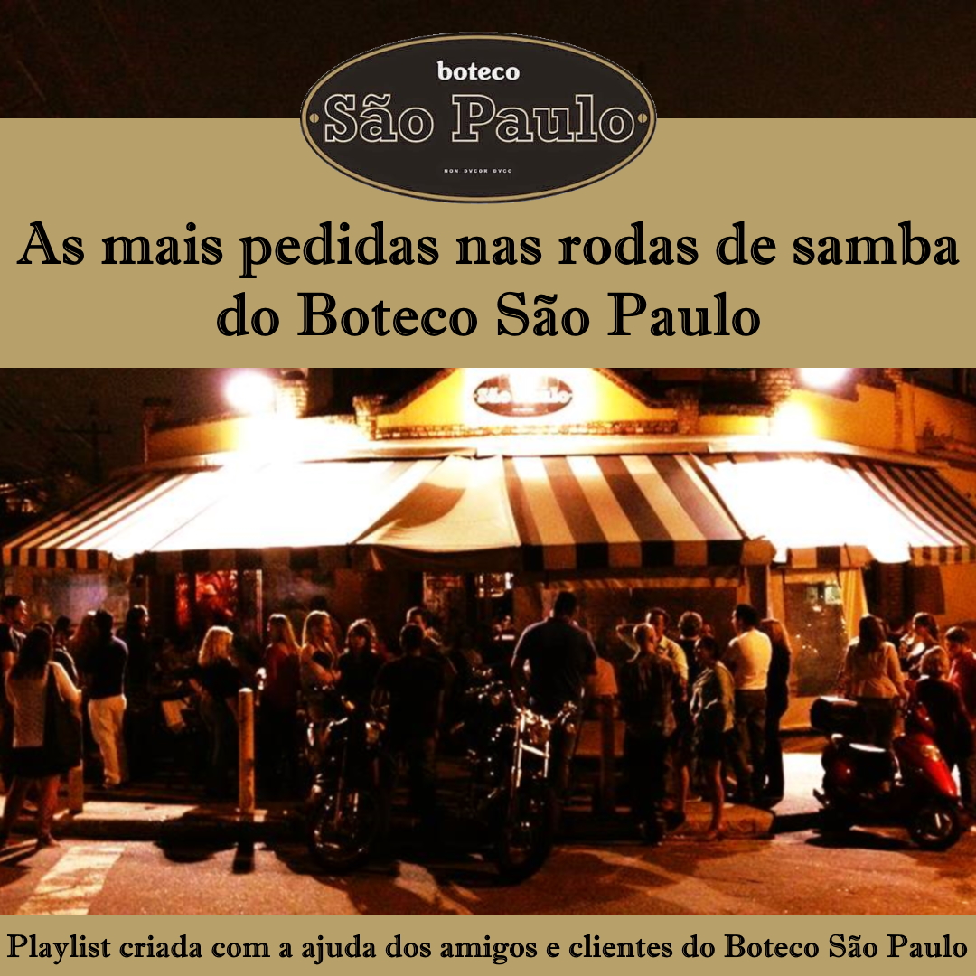botecosaopaulo's tweet photo. Quem não gosta de samba, bom sujeito não é... E como aqui nessa timeline só tem gente boa, a dica é curtir esta playlist do Spotify: As Mais Pedidas do Boteco São Paulo. 3 horas e 45 minutos de música - ao todo 60 sambas. https://t.co/n8LiriKOlf. #botecosp https://t.co/1uhvptelLL