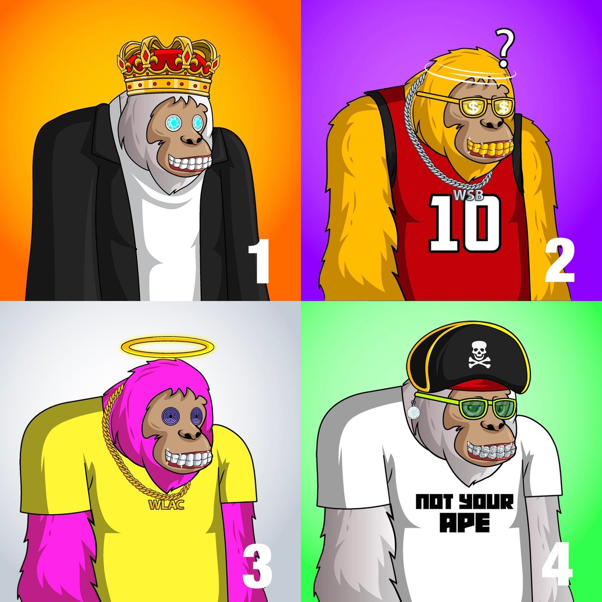 WhereLamboAC's tweet photo. 🦧10NFTs+50 WL spots🦧

1️⃣ Follow @WhereLamboAC

2️⃣ Like, retweet, tag a friend, write which of our apes is your favorite (each more comment is an extra entry)

3️⃣ Join discord (link in bio)

#nfts #nftgiveaway #nft #nftart #nftcommunity #nftcollector #wherelamboapeclub #giveaway https://t.co/JwK2nGpGzD