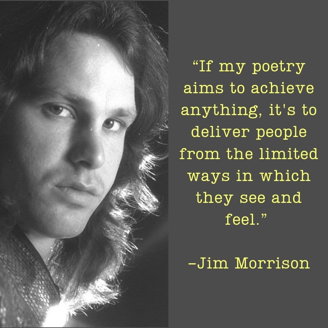 Happy Birthday, Jim.

Photo by Paul Ferrara.

#TheDoors #Doors #JimMorrison #RockMusic #Poet #RockBirthdays #RockQuotes