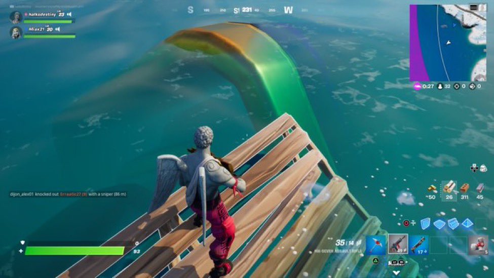 HalksDestiny's tweet image. Has anyone else noticed this hand/arm outside greasy grove? #FortniteChapter3 #Fortnite