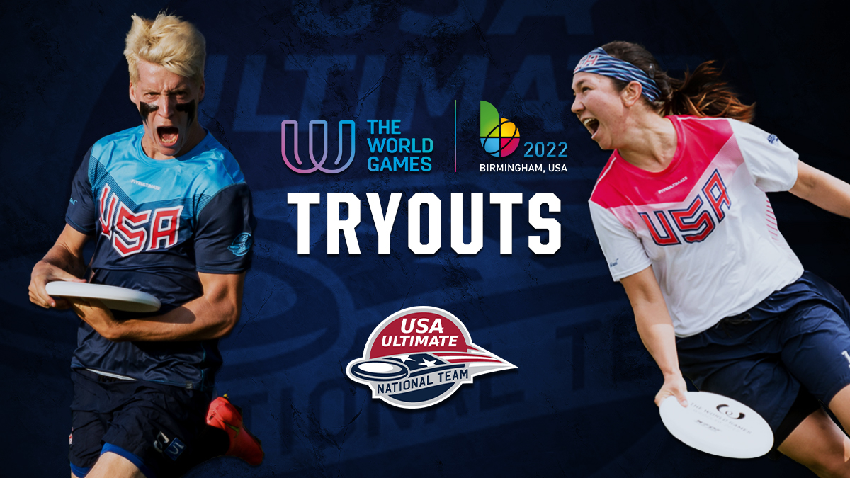 USAUltimate's tweet photo. Hosted by the U.S. for just the second time (the first since ultimate was added in '01), @TheWorldGames signifies the pinnacle of our sport. See the 74 athletes who will vie for 14 roster spots next July at @TWG2022 in Birmingham. #USAUltimate #PullForUS https://t.co/iu8nYPkq4g https://t.co/VvjrAoe3k1