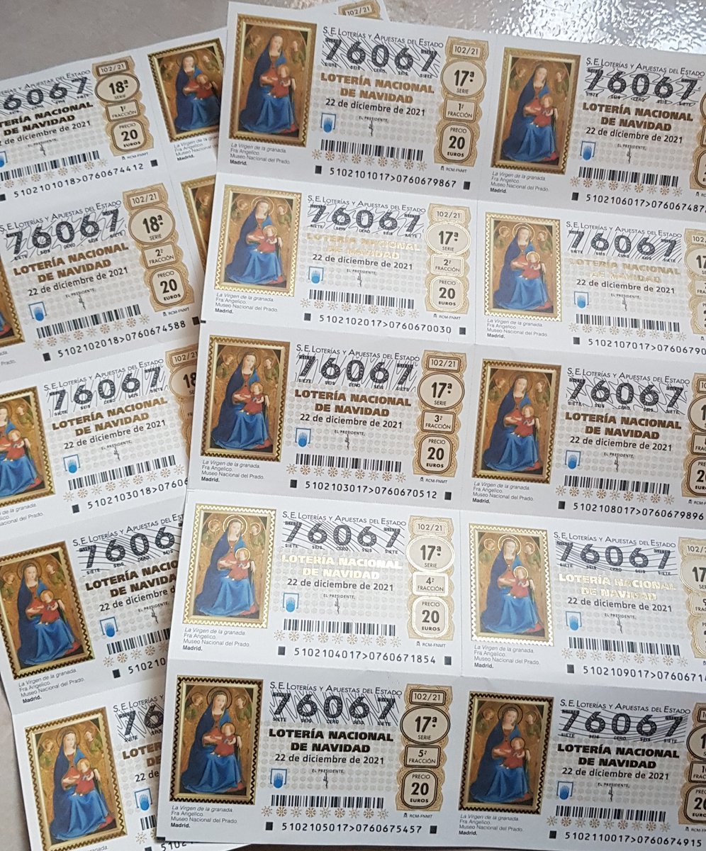 HRamonyCajalVA's tweet photo. Ya tenemos la Lotería Nacional de #Navidad. Este año jugamos al 76067 ¿Y si cae aquí? en @HRamonyCajalVA #Valladolid #QueLaSuerteNosAcompañe #TuHostalDesde1978 #SinRecargo https://t.co/weyjqDk3WE