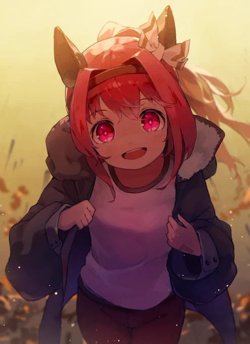 「トレーナーおはよ!今日の朝練は何するの?」
#ウマ娘
#ハルウララ 