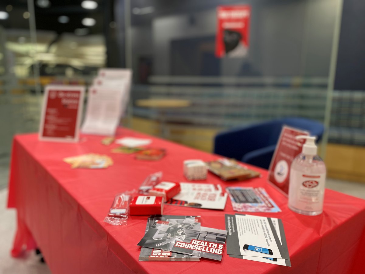 Fraser Library is hosting a self-serve de-stress station with Health &amp; Counselling Services. It will be at the front entrance of the Library. There will be different activities everyday – origami, colouring pages, cards and more! Come grab free swag from HCS…while supplies last!