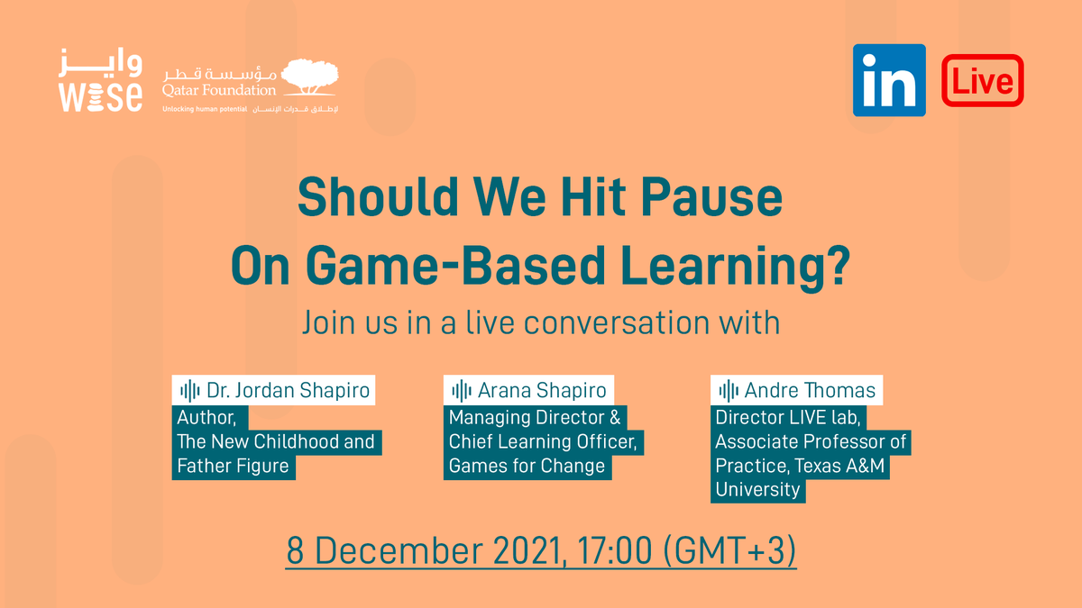 carliebonavia's tweet photo. Hop on over to @LinkedIn and mark this one in your calendar - it should be fun!
@jordosh @G4C @TAMUARCH @athomas_tr
https://t.co/7VpaSd7ryH
@WISE_Tweets #WISEsummit #FutureOfEducation #GenerationUnmute https://t.co/UBa0ck5FVZ