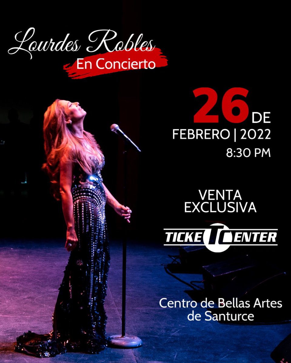 Boletos a la venta exclusivamente en #TicketCenter