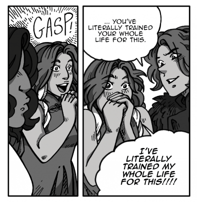 Please read Namesake, where artistic hobbies are rewarded. 