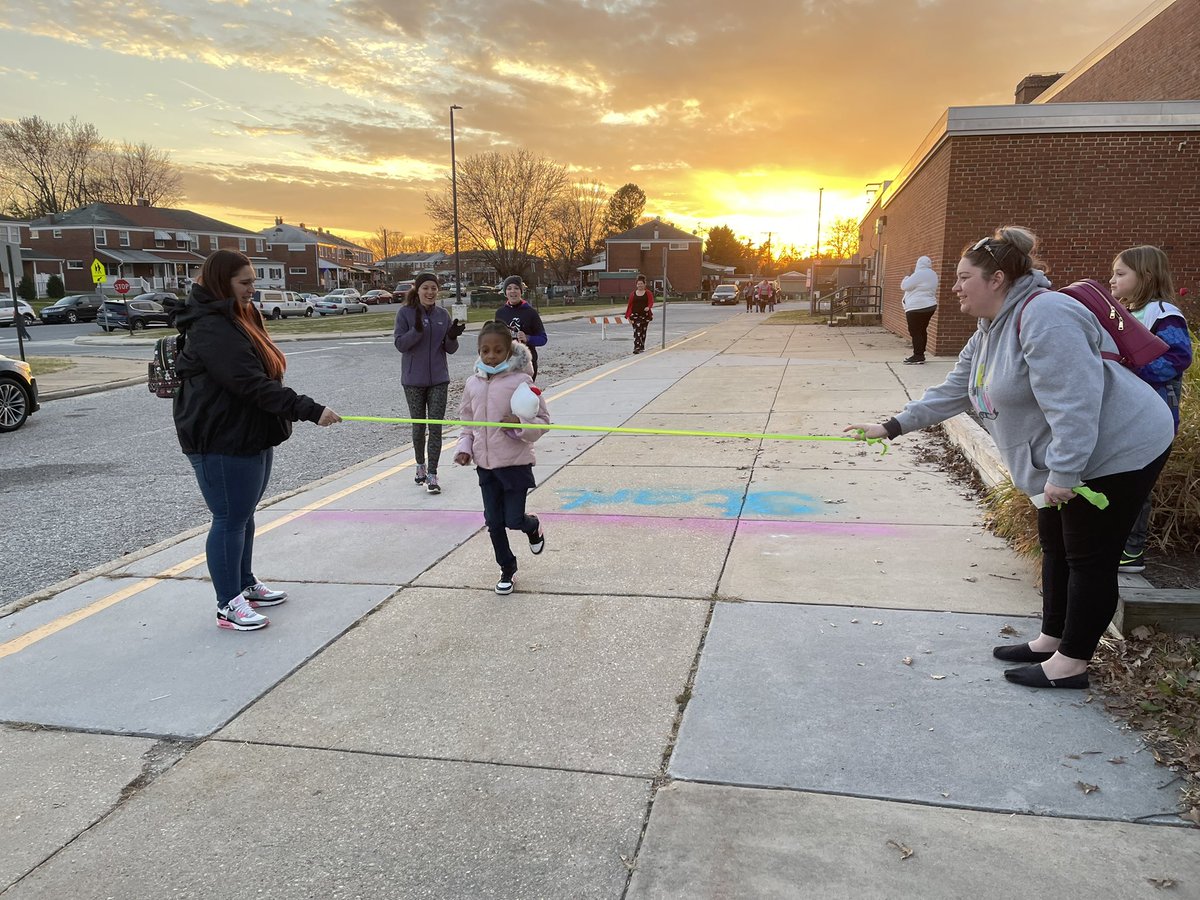 Absolutely gorgeous night to celebrate the end of our first season of Girls on the Run Season with a 5k! <a href="/BaltCoPS/">Baltimore County Public Schools</a> <a href="/BattleGroveES/">Battle Grove Elem. </a> @kristi_enriquez <a href="/GirlsontheRunGC/">Girls on the Run of the Greater Chesapeake</a>