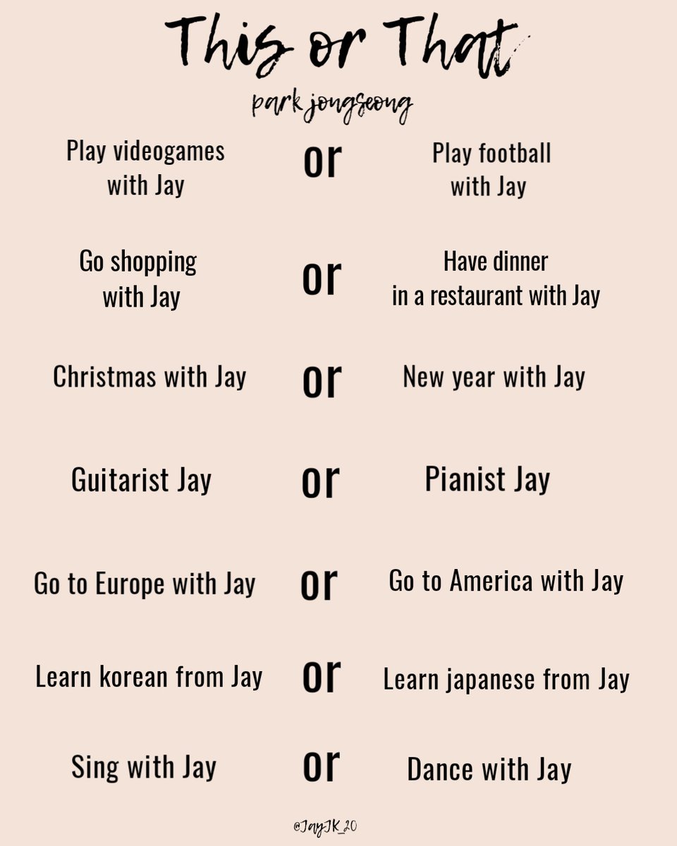 JayJK_20's tweet photo. Let’s give JAY a Building Billboard Ad in Seoul
✅ RT & Reply Separately your answers using the tags below
✅ Follow @yourKpopquest & RT their Pinned
PARK JONGSEONG
#JAY #제이 #KQUEST_JAY
#ENHYPEN_JAY #엔하이픈_제이
@.ENHYPEN @.ENHYPEN_members https://t.co/q8vIUXpbB3