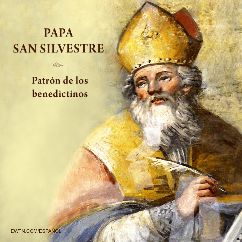 EWTN ESPAÑOL on Twitter: "San Silvestre es el papa número 33 de la Iglesia  católica. Le correspondió gobernar a la Iglesia Católica en la época en la  que se acabaron las persecuciones