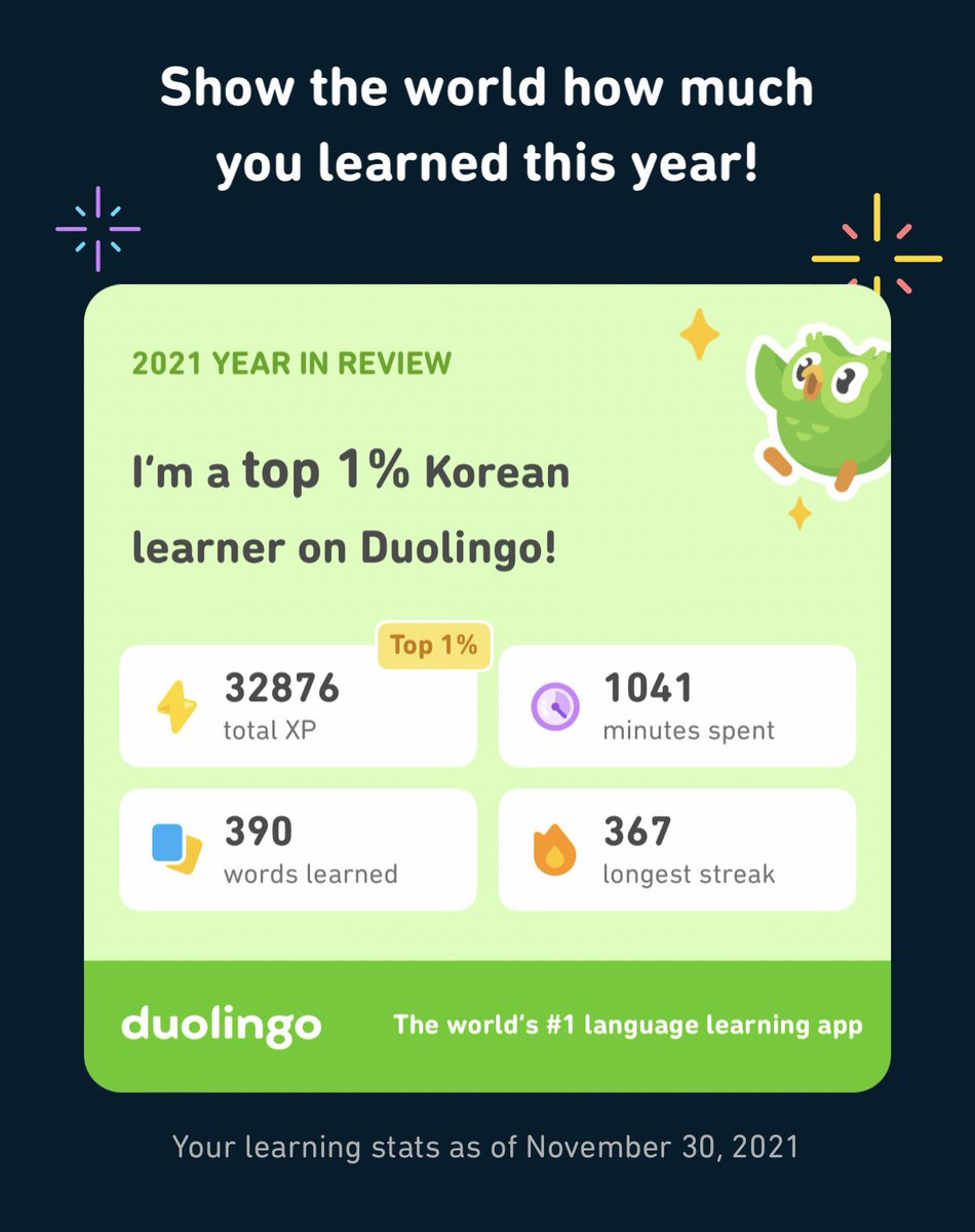 ymisoweird's tweet photo. hey @duolingo bestie i’m top 1% 🥰 https://t.co/6yJo6ZaOwf