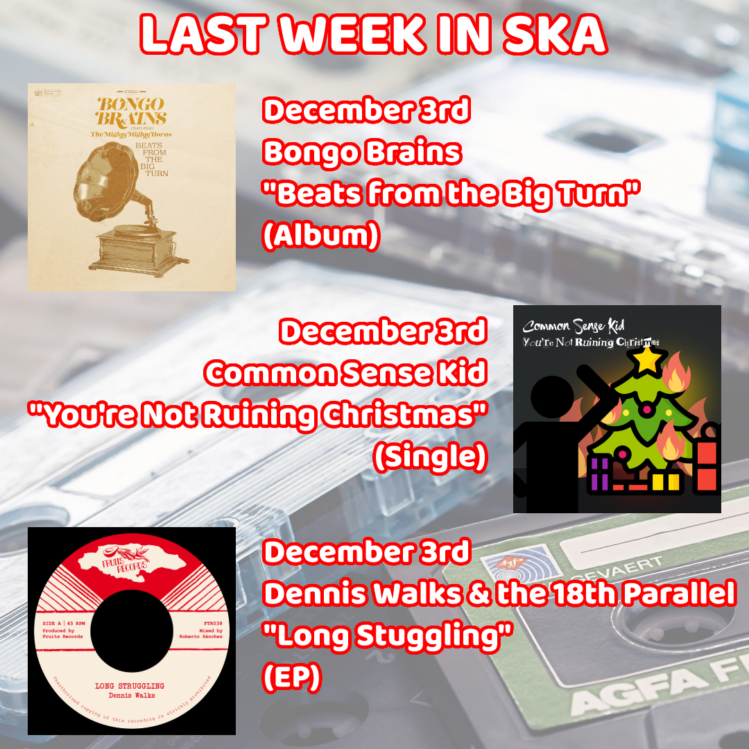 23minofSka's tweet photo. Bandcamp Friday continues on w/ #newmusic and #ska w/ #BongoBrains, @CommonSense_Kid & this first of 3 #the18thParallel team up EPs https://t.co/Zbry1KD5ue