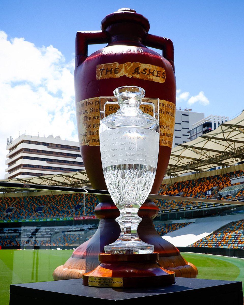 ICC's tweet photo. It's #Ashes prediction time 👀

Most runs?
Most wickets?
Series result? https://t.co/cNt1yQpl1u