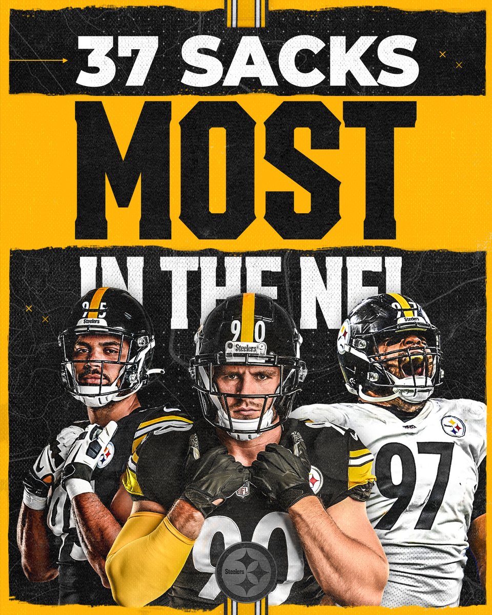 3️⃣7️⃣ sacks by our defense 😤
#️⃣1️⃣ in the NFL 💪