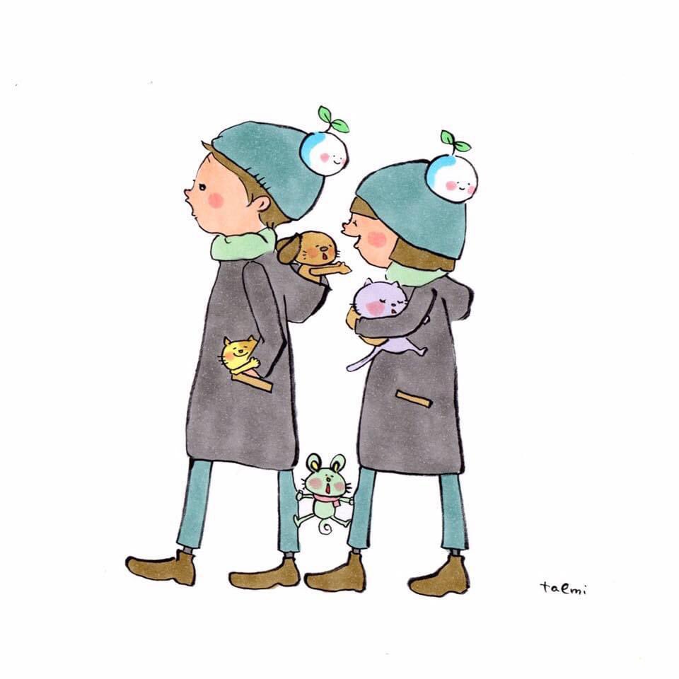 冬のお散歩 のイラスト マンガ作品 2 件 Twoucan