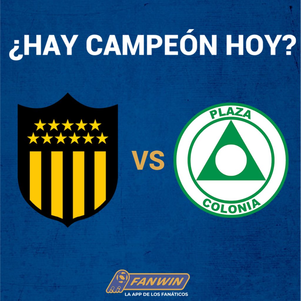 fanwinapp's tweet photo. Peñarol vs Plaza juegan la semi del Uruguayo. El Manya cuenta con ventaja por obtener la Anual y si hoy gana será campeon uruguayo.
¿Cómo salen?
#FanWin https://t.co/T2ekK9TspI