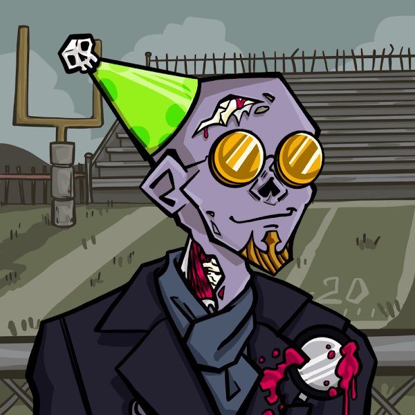 DeadDudeSociety's tweet photo. 🎁 DEAD DUDE HOLIDAY GIVEAWAY #1 🎁

Here’s your chance to join the Society for free! 🔥

🎯 Follow @DeadDudeSociety 
🎯 ❤️ &amp; RT
🎯 Tag 3 friends who may dig this Dead Dude #343 

Winner will be chosen 12/12 at 8:00 PM EST and announced the 13th 💀🚀

#NFTGiveaway #nftart #NFTs https://t.co/kWoa76pz9m