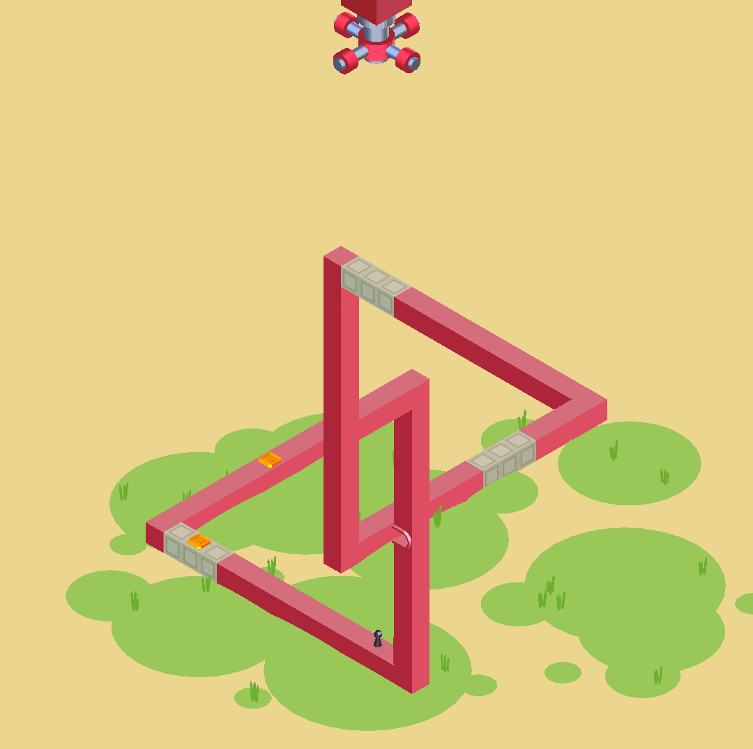 DuffieldFred's tweet photo. Some screenshots from my work in progress Monument Valley level. Nearly finished with this project now, just cleaning up some of the more peculiar bugs! https://t.co/fDfTO3Yv9J