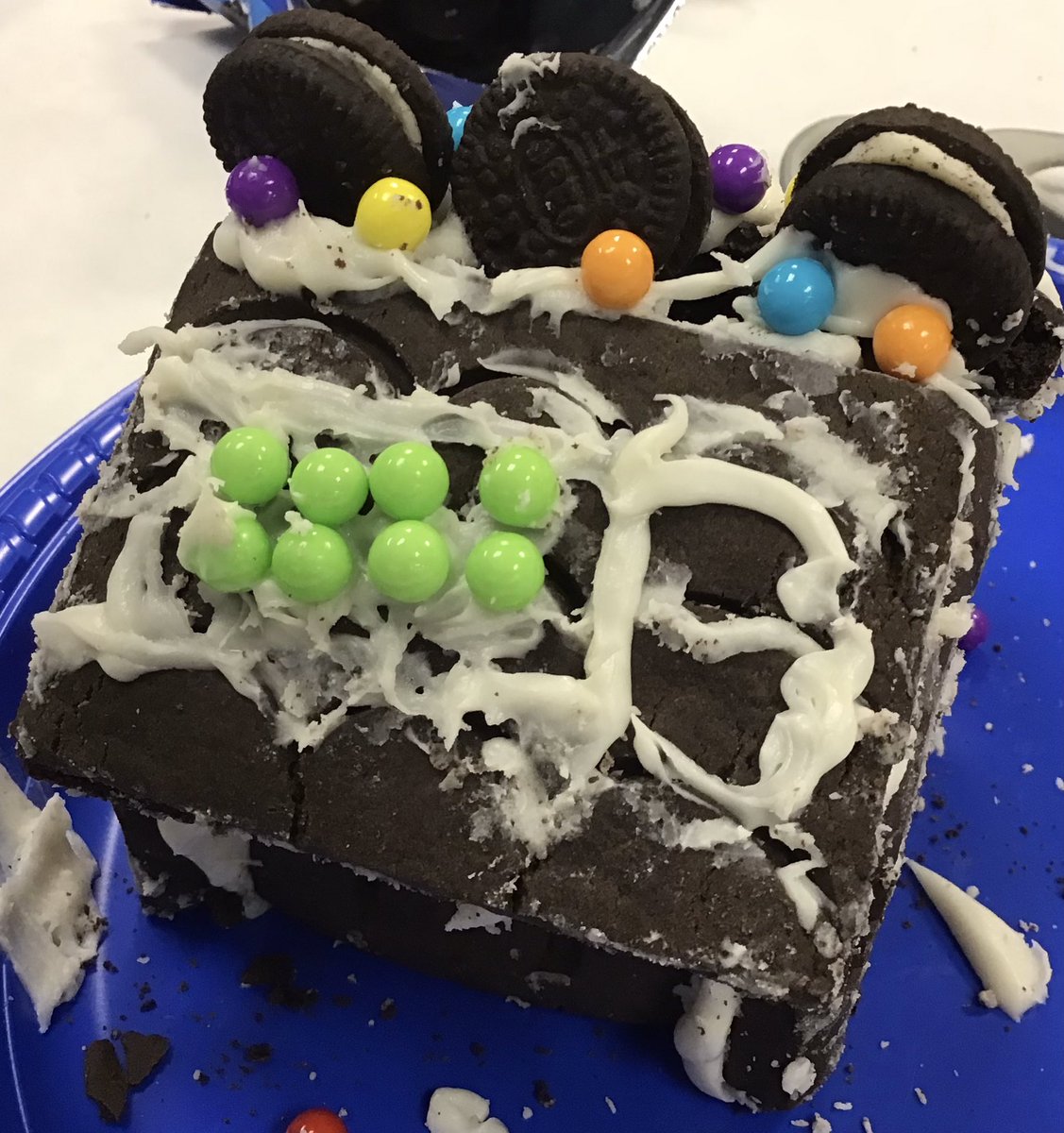 bowiemslibrary's tweet photo. We finished our  book #DarkDeep and to celebrate made DarkDeep houses @IrvingLibraries https://t.co/7DxAJIHFPa