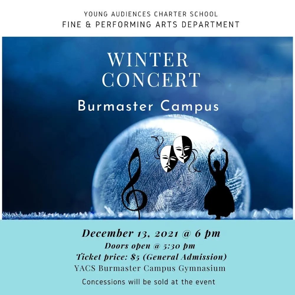 YACSchools's tweet photo. Celebrate the holiday season with the Fine and Performing Arts department!  See you Monday! https://t.co/fXtu3vrzxQ