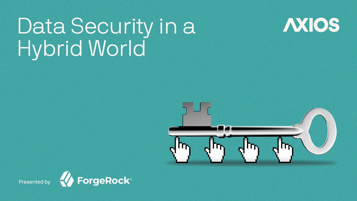 axios's tweet photo. THURSDAY at 12:30pm ET: Join @bryanrwalsh for a convo on the future of data security &amp; cyber in a hybrid world, featuring Rep. @RepTedLieu (D-Calif.) &amp; former CISA Dir. @C_C_Krebs. #AxiosEvents

REGISTER: https://t.co/77IlRlZuzR 

Presented by @ForgeRock https://t.co/54i5MWqXEf