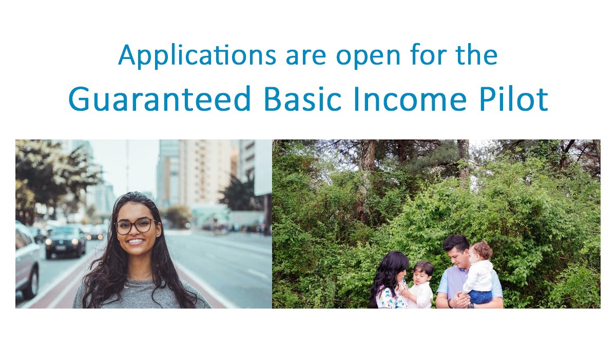 Applications are open! The Guaranteed Basic Income Pilot aims to provide an additional income boost to Mpls households who need it most. The pilot will provide an additional monthly $500 income for a 24-month duration.
Learn more &amp; apply by Dec. 31, 2021: minneapolismn.gov/gbi