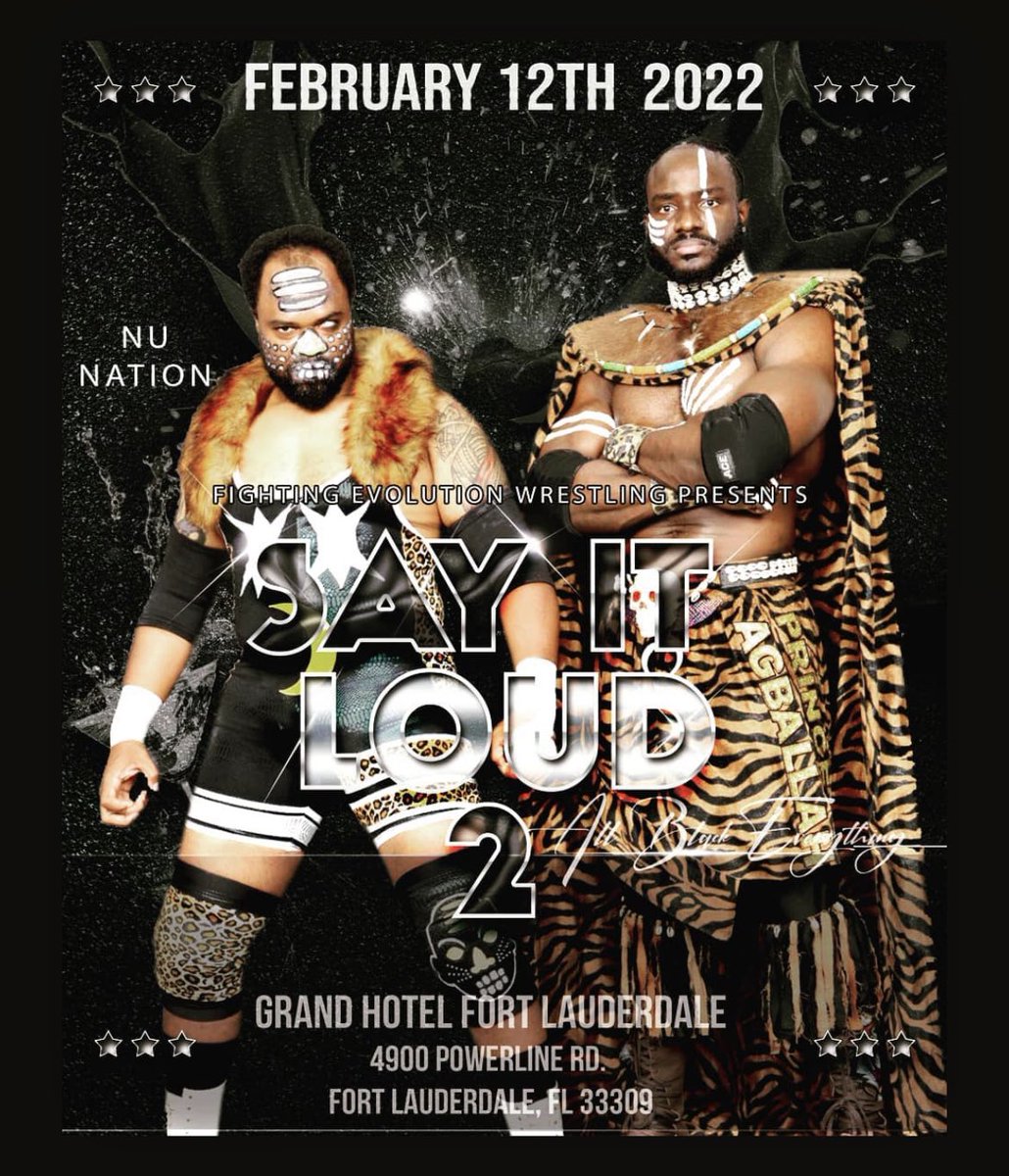 blackrasslin's tweet photo. #support @FEW_survive #NuNation https://t.co/JvLS9FZKYY