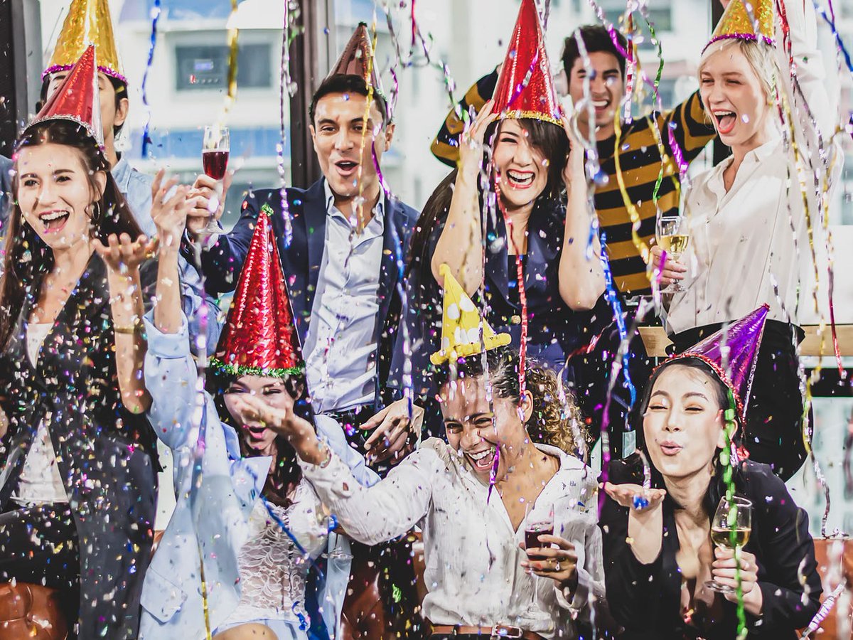 Wall Street holiday parties are back — kind of