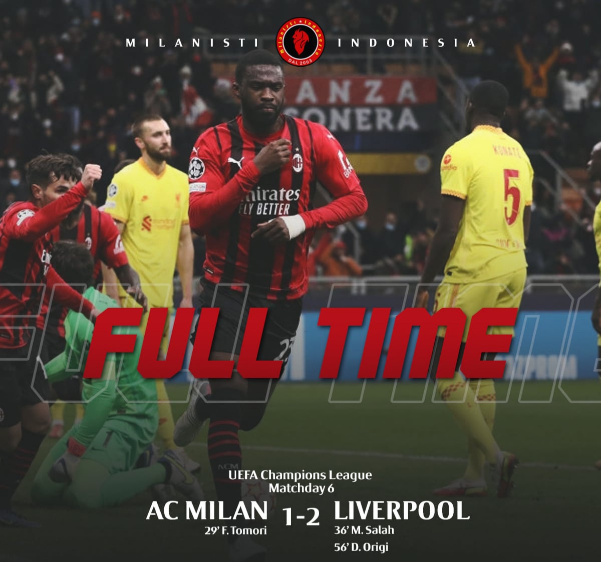 MilanistiOrId's tweet photo. Banyak pemain Milan yang tidak main dalam performa terbaik karena masalah kebugaran membuat Milan takluk dari Liverpool dan harus tersingkir dari kompetisi Eropa musim ini.

Tidak banyak opsi pemain cadangan yang dapat mengubah keadaan di babak kedua.

#Ucl #Milanliverpool https://t.co/19evQ3IvP9