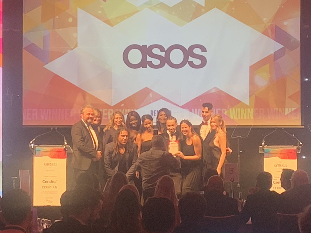 RewardStrategy's tweet photo. This year's Diversity &amp; Inclusion Award goes to @ASOS Congrats from everyone here at Reward Strategy 🏆🥇 #TheRewards https://t.co/5y7KV8YP7m