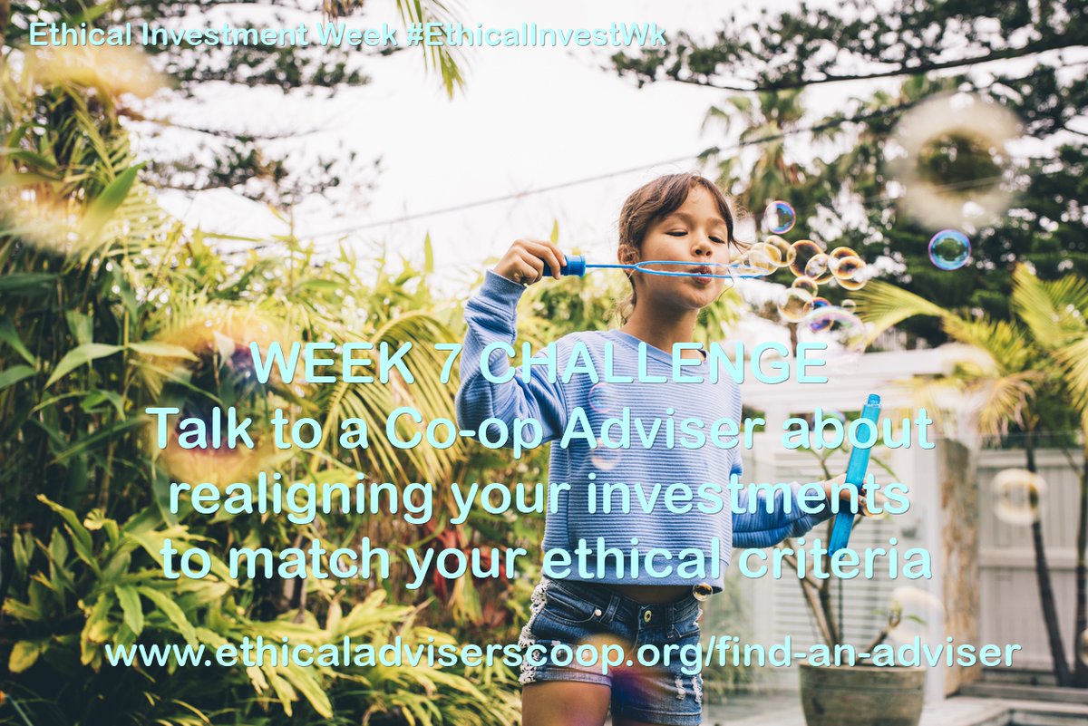 Talk to an ethical adviser about reinvesting your portfolio into more ethical investments! See: ethicaladviserscoop.org/find-an-advise…