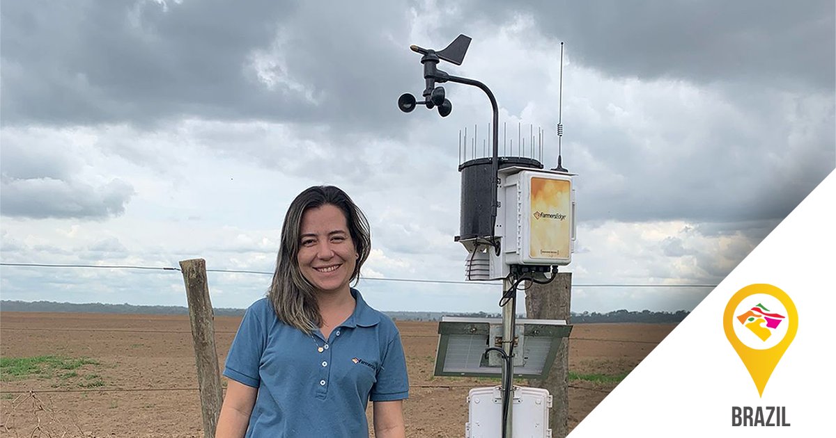 CorvianLabs's tweet photo. For the best results, check the weather in #FarmCommand so you can plan for whatever is coming your way from wherever you are! 🌦 🇧🇷

#farmersedge https://t.co/WvKdYdCDCq