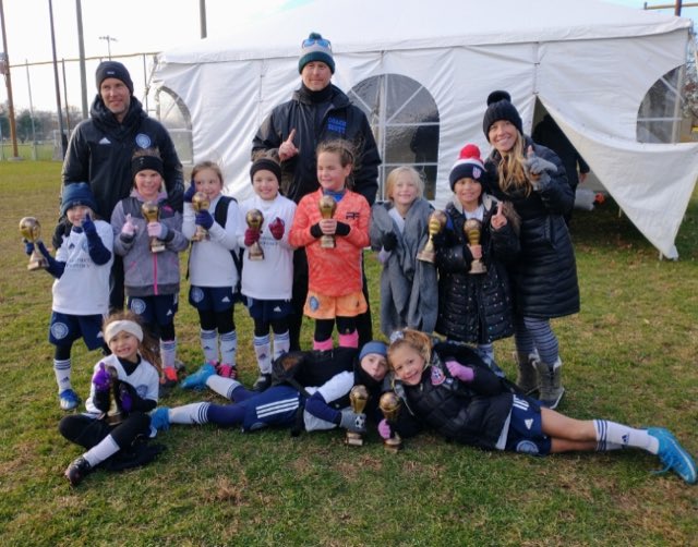 Congrats to the Medford Thunder 2014 Girls who won the Cinnaminson Thanksgiving Tournament a week ago! They went 18-2-1 for the fall season and completed in 4 tournaments, winning all 4. Awesome end to the season girls!!