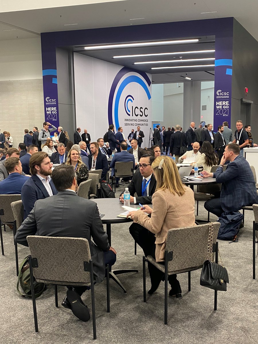 PhillipsEdison's tweet photo. Wrapping up day 2 at #ICSCHereWeGo and feeling thankful for the opportunity to connect with so many of our colleagues, partners, and retailers. Counting down the days until we're back in Vegas for the next @ICSC RECon! https://t.co/ZZOHX7CW2U