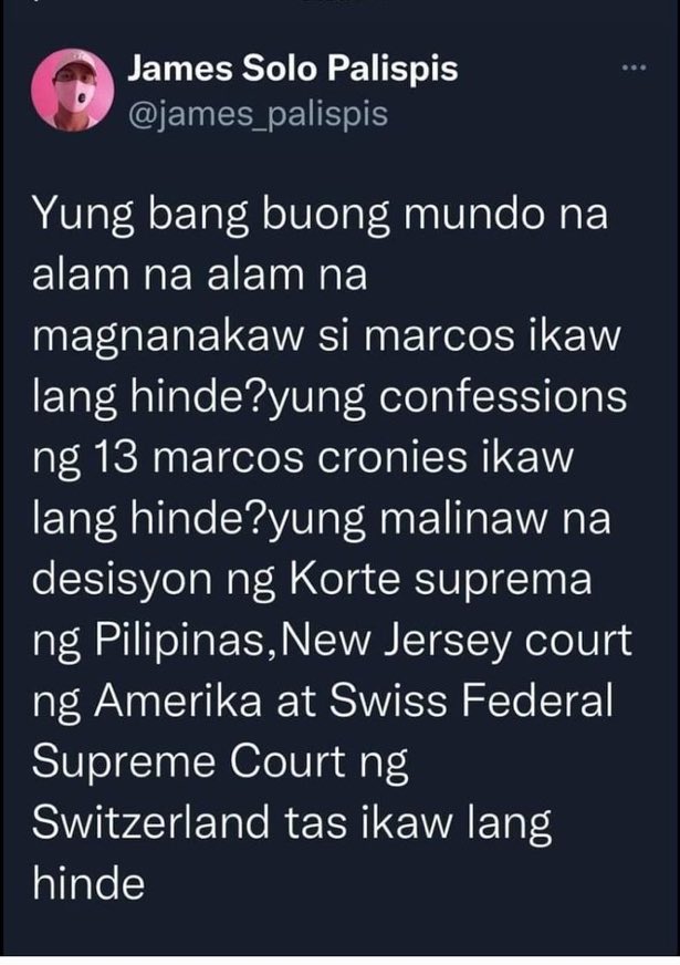 LabanParaWPS's tweet photo. Oo nga naman… bulag bulagan or sadyang tanga lang? https://t.co/58M5JjEGAe