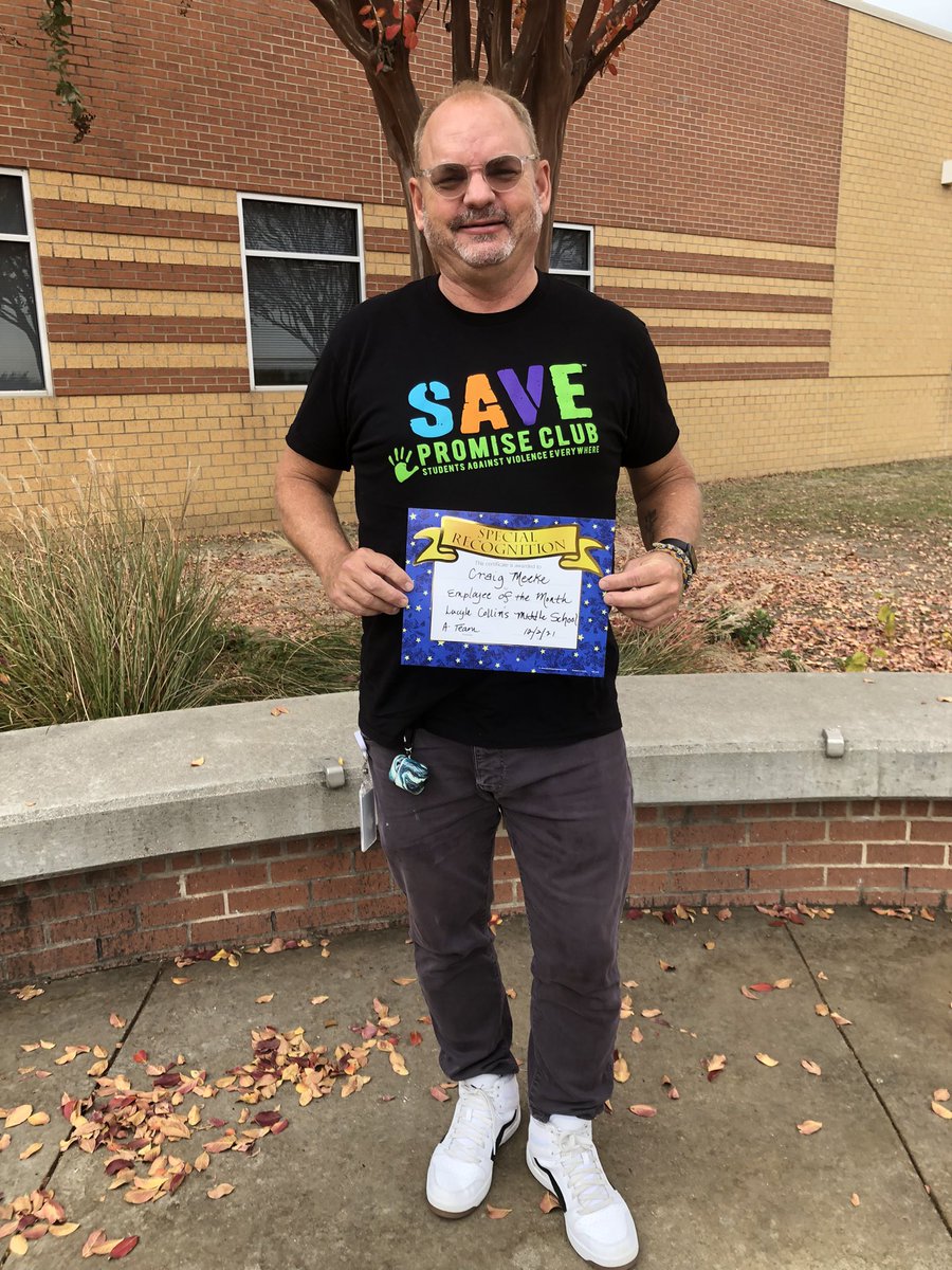 MsJulieDunn's tweet photo. Congratulations to our Rise up Champions for the month of December!  Teacher of the Month - Mrs. Taylor Priddy and Employee of the Month - Mr. Craig Meeke!  We are proud of both of you!
#worthit #LCMSriseup https://t.co/l4DeoclPa6
