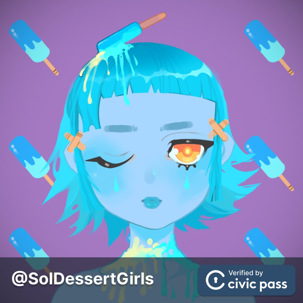 civickey's tweet photo. We’re proud to partner with @SolDessertGirls and share that its founder and ownership of https://t.co/zoaiXLUhmU have been Verified by Civic Pass. Build trust with your community— get doxxed before your NFT drop: https://t.co/EZQbcDiHdR https://t.co/Su3dLbfG6z