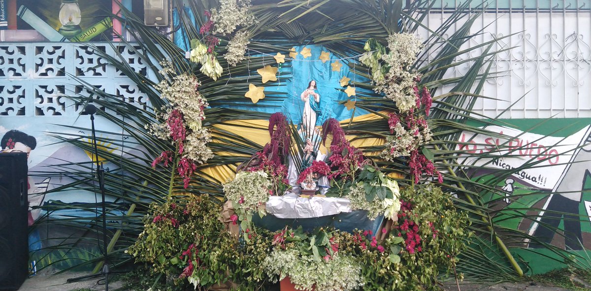 AEPCFA's tweet photo. Todo listo!!

Pará celebrar a nuestra inmaculada concepción de María, desde los barrios  populares de #Managua, con todo el fervor Mariano. 

#NicaraguadeMaria
#MariaDeNicaragua https://t.co/RkwV9qXSw6