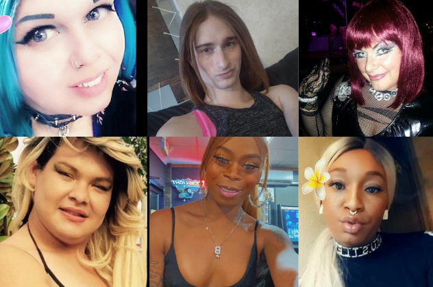 49 transgender & gender non-conforming people in the US were killed in 2021, per the Human Rights Campaign. Six were killed in Oct & Nov alone. #TransLivesMatter

Jessi Hart, 42
Jo Acker, 26
Rikkey Outumuro, 39
Jenny De Leon, 25
Angel Naira, 36
Danyale Thompson, 35

Photo: HRC https://t.co/W2yzj616Dl