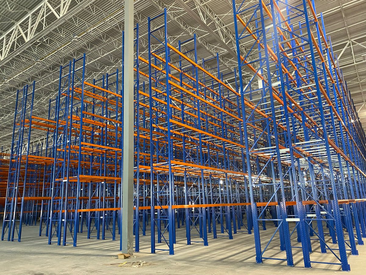 UnitedMH's tweet photo. UMH Canada and U.S. are actively working through installation on two significant projects for a large global 3PL in both California and Texas; collectively, over 1 million square feet of racking, mezzanine, and fence product will be installed by UMH and its vendor partners. https://t.co/VzMLezSXQb