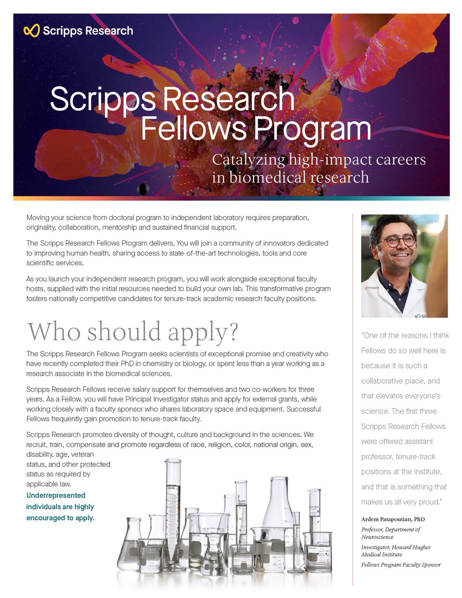 andrewsu's tweet image. More info at scripps.edu/fellows-progra…